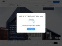 Real Estate Firm Website Template | WIX