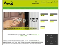 Fremont Emergency Locksmith | Locksmiths Fremont, CA | 510-214-1091