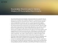 Dunstable Electricians's History History Of Dunstable E...