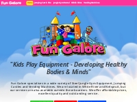 Fun Galore | Jungle Gyms Rental | Jumping Castle Hire | Vending Machin