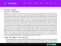 FyndEasy’s Privacy Policy | Data Policy | How Info Is Saved
