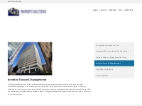Investor Focused Management   G 3 Property Solutions