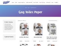 Shop Funny Gag Toilet Paper - Novelty Bathroom Tissue Online