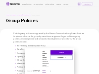 Group Policies - Gamma