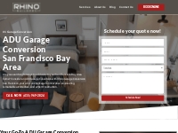 ADU Garage Conversion - Rhino Garage Conversion Bay Area