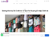 Saving Money On Clothes: 12 Tips For Buying Cheap Clothes