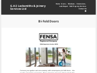 Bi-Fold Doors - G.A.S Locksmiths   Joinery Services Ltd
