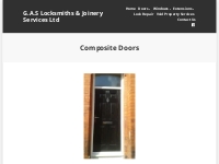 Composite Doors - G.A.S Locksmiths   Joinery Services Ltd