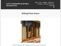 Sliding Patio Doors - G.A.S Locksmiths   Joinery Services Ltd