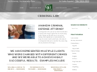 The Law Offices of Georges M. Meleka |   Criminal Law