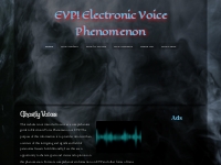        EVP, Electronic Voice Phenomenon