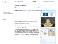 Pasadena, California - Wikipedia, a enciclopedia libre