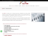 About Management   The Glitter