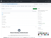 GitHub - Jessecar96/SteamDesktopAuthenticator: Desktop implementation 