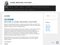 HOME - GLOBAL INDUSTRIAL SOLUTIONS