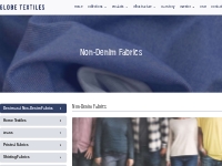Non-Denim Fabrics   Globe Textiles India Limited