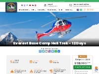 Everest Base Camp Heli Trek - 12 Days | Glorious Eco Trek