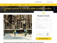 Trusted Concrete Pool Builders in Gold Canyon, AZ- Free Quote