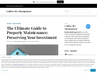 The Ultimate Guide to Property Maintenance: Preserving Your Investment