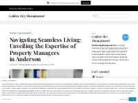 Navigating Seamless Living: Unveiling the Expertise of Property Manage