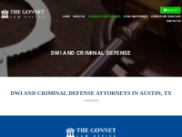 DWI and Criminal Defense Attorneys | Austin, TX - Gonnet Law Office
