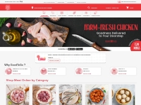 Meat Online - Order Fresh Chicken, Mutton   Fish Online | GoodToGo