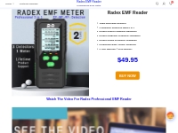 Radex EMF Reader   Professional EMF Meter