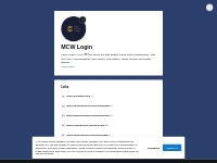 MCW Login | Gravatar