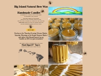 Big Island Natural Bees Wax Candles