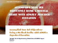Accomplish Your Job Objectives being a Medical Scribe with ACMSO's Sup