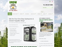 Grow At The Pros is your full service growers supply business, caterin