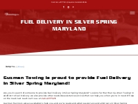 Fuel Delivery in Silver Spring Maryland | Guzman Towing Inc