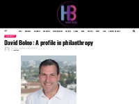 David Bolno: A profile in philanthropy - Haak Blog