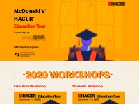 2020 Workshops Home | McDonalds HACER Education Tour