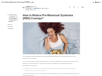 How to Reduce Pre-Menstrual Syndrome [PMS] Cravings? - HackMD