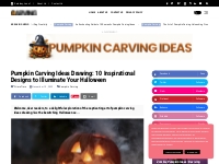  Pumpkin Carving Ideas Drawing: 10 Inspirational Designs to Illuminate