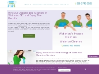 Cleaners Waterloo, SE1 | Amazing Cleaning Service