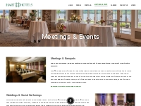 Meetings   Events   Hart Hotels