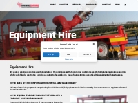 Equipment Hire   Hawkes Fire