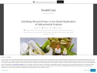 Unlocking Nature s Power: An in-Depth Exploration of Online Herbal Pro
