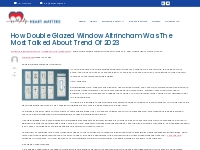 How Double Glazed Window Altrincham Was The Most Talked About Trend Of