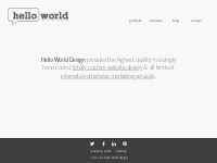 Custom Website Design in Portland, Oregon | Hello World Design