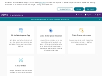 Citrix User Help Center