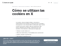 Cómo se utilizan las cookies en X | Ayuda de X