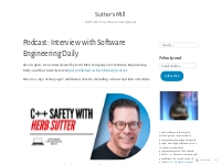 Sutter’s Mill   Herb Sutter on software development