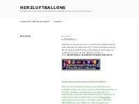 Herzluftballons   Herzluftballons, Herzballons, Herzluftballone: Luftb