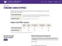   	Online Card Office