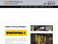 Authorised Enerpac Testing and Repairs | Hi-Press Hysraulics
