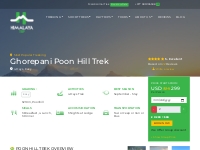 Poon Hill Trek Itinerary, Map   Price for 4 Days Package