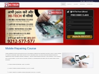 Mobile Repairing Course | Laptop Repairing Course - Hitechno1